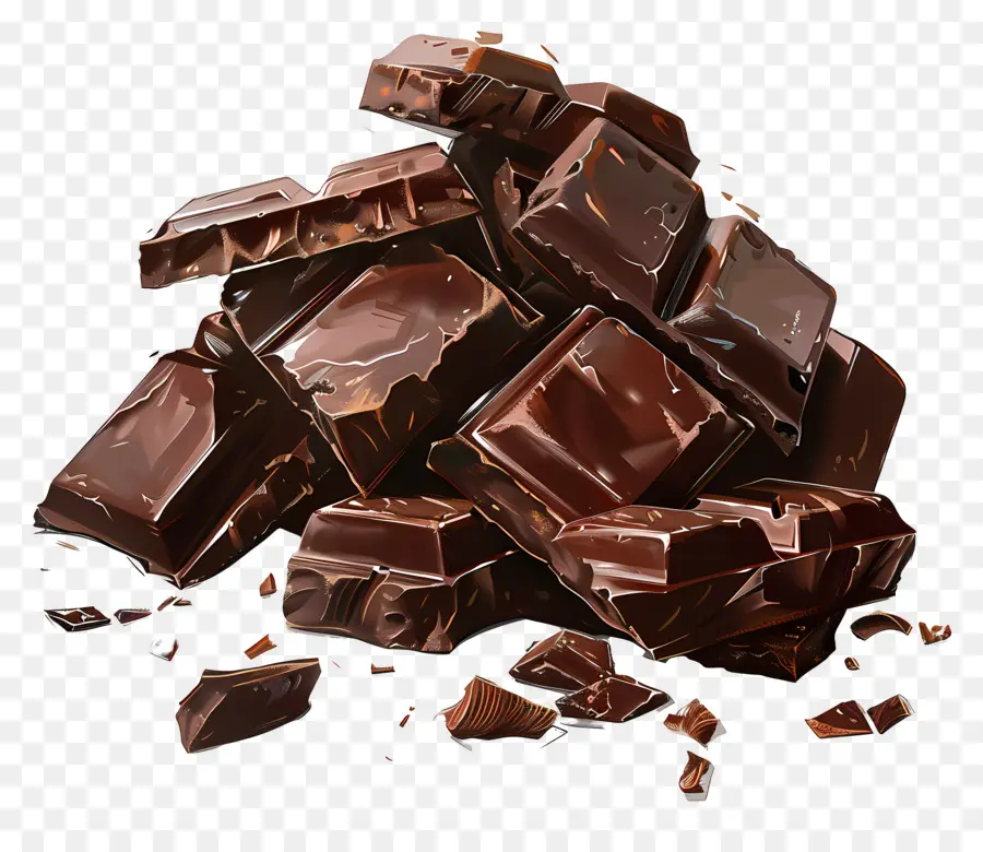 Chocolate，Quebrado PNG