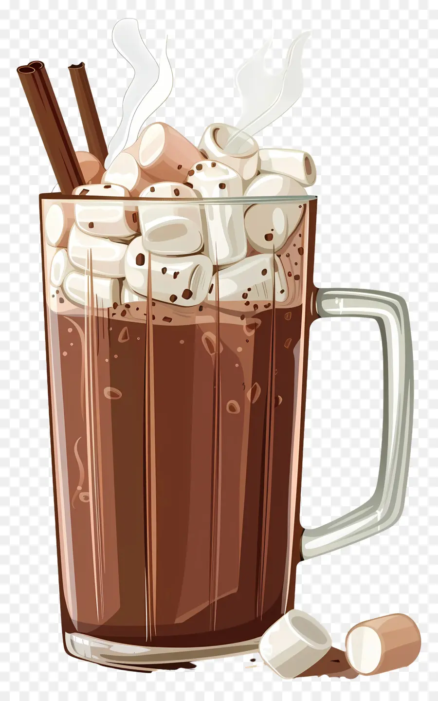 Chocolate Quente，Marshmallows PNG