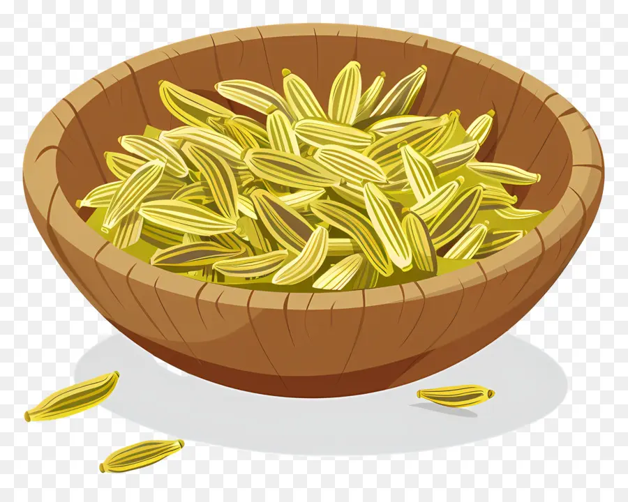 Sementes De Funcho，Sementes Amarelas PNG