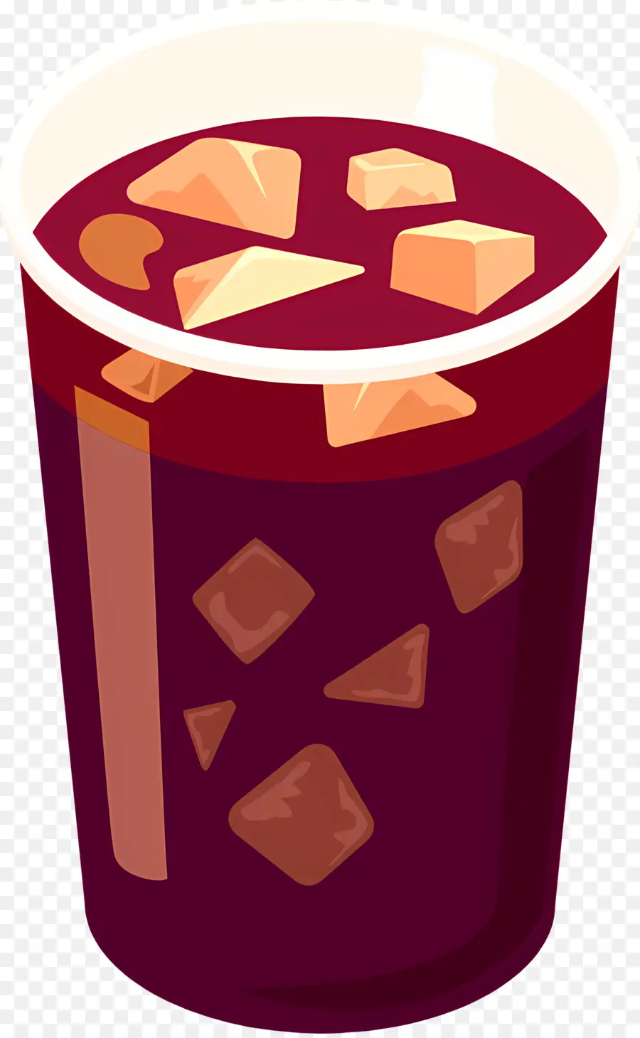 Café Gelado，Gelo PNG