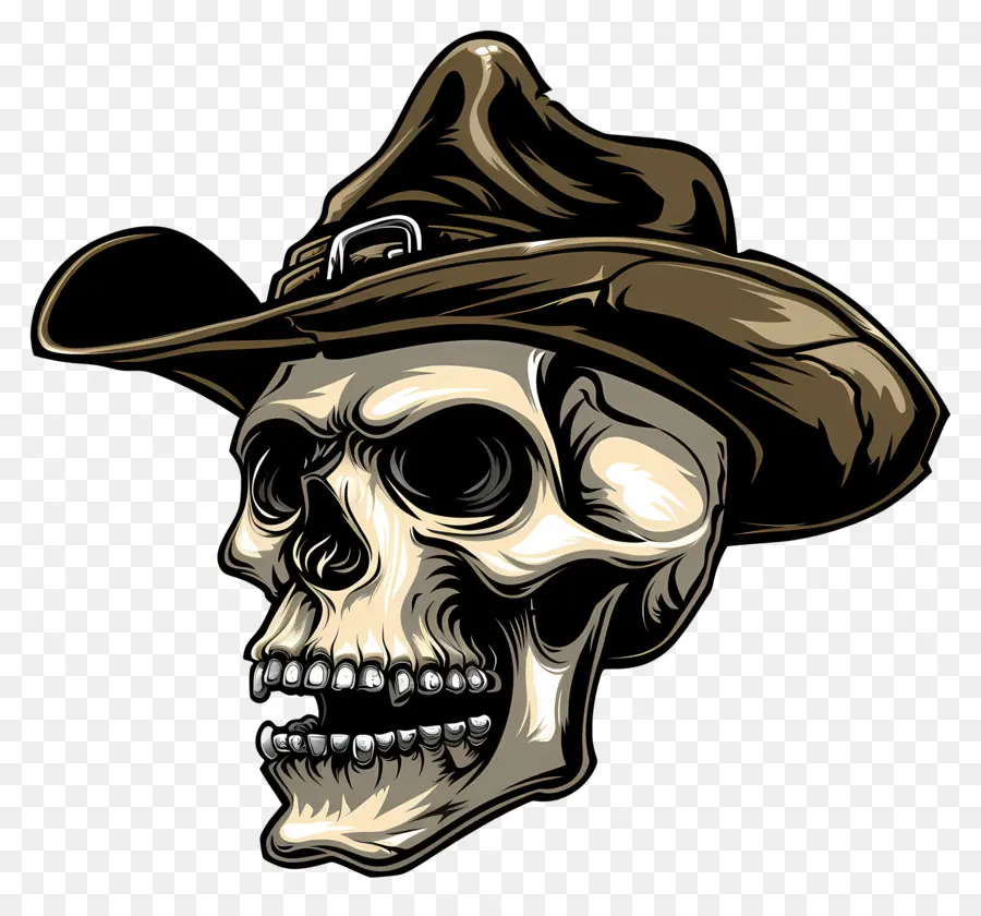 Crânio，Cowboy PNG