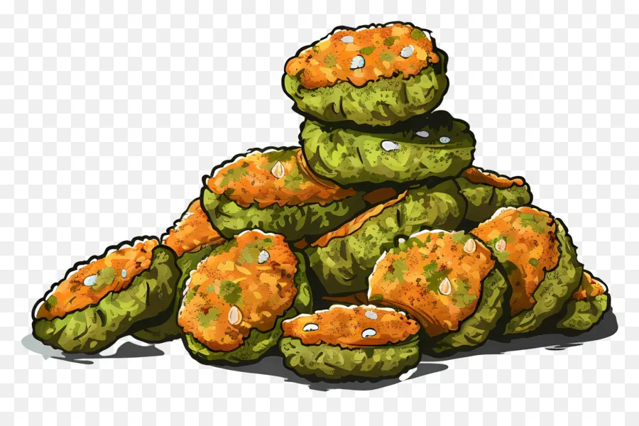 Falafel，Palitos De Peixe Frito PNG