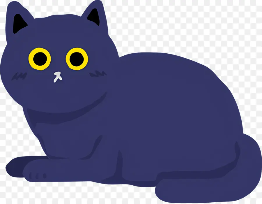 Gato Dos Desenhos Animados，O Gato Azul PNG