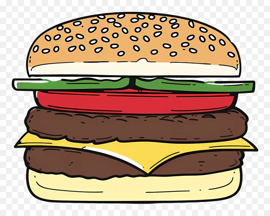 Hamburger，Alface PNG