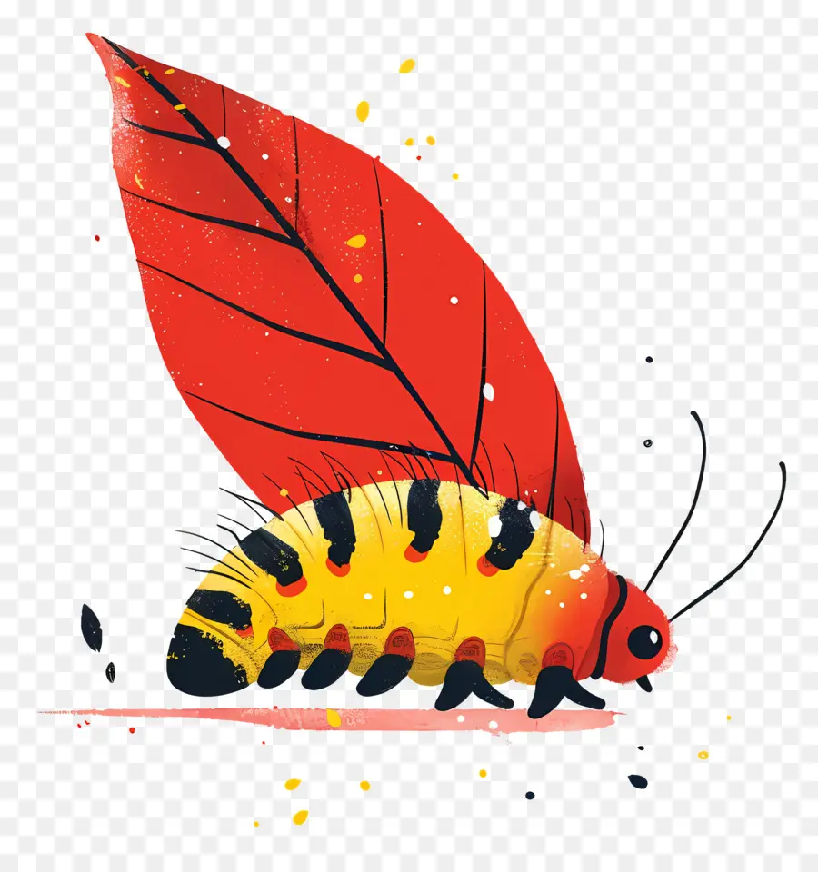 Caterpillar，Multicolor PNG