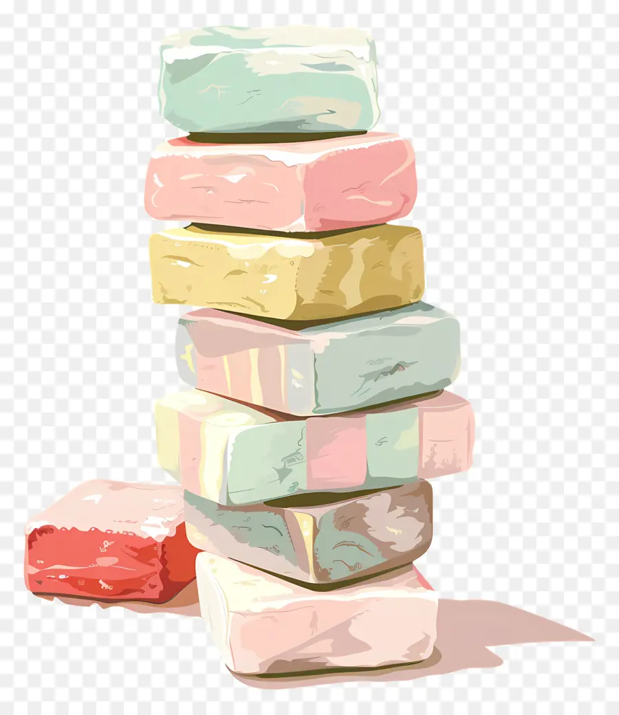 Turkish Delight，Blocos Empilháveis PNG