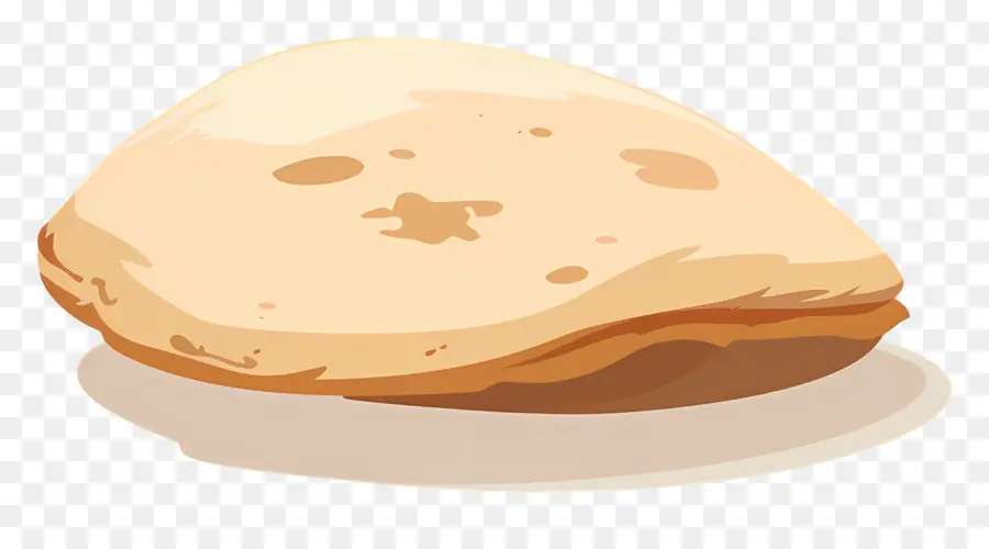 Pita Bread，Pão Branco PNG