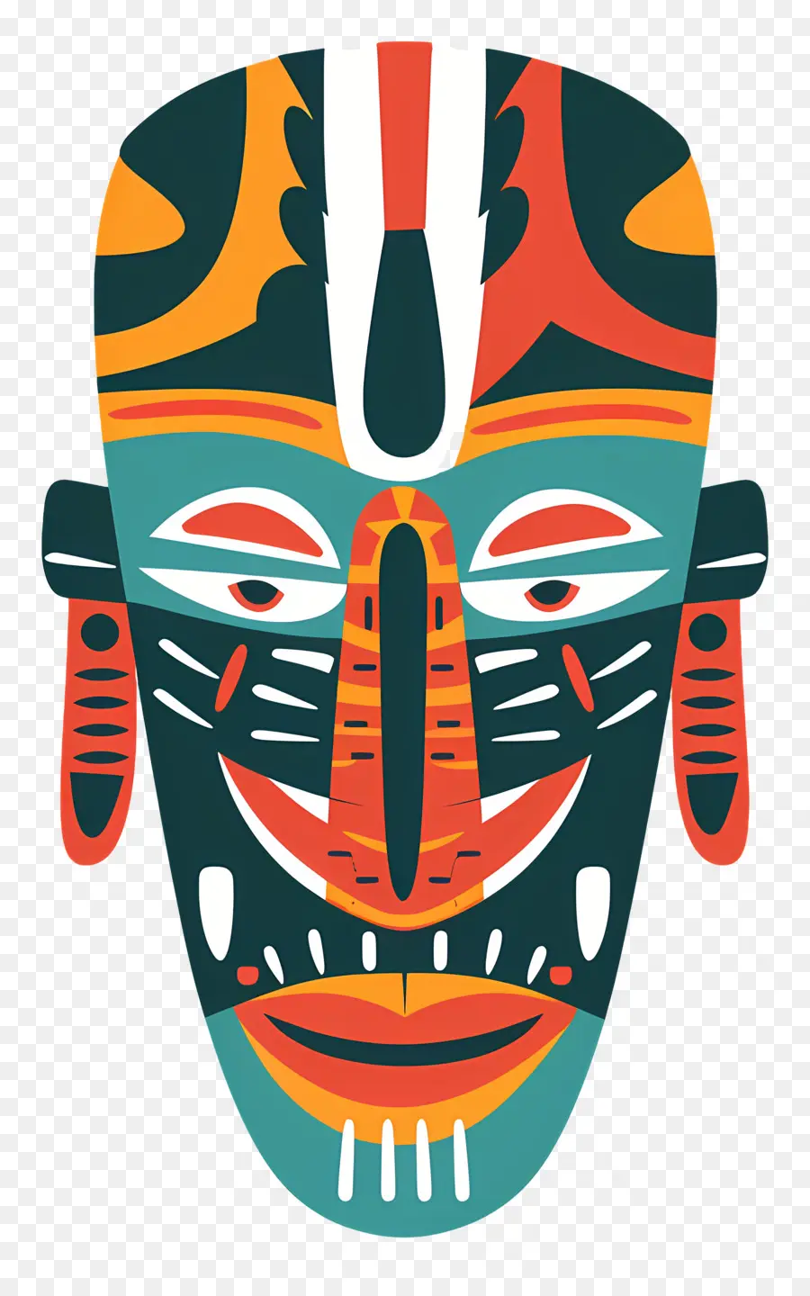 Máscara Tribal，Obras De Arte étnicas PNG