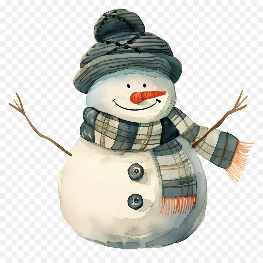 Boneco De Neve，Pintura PNG