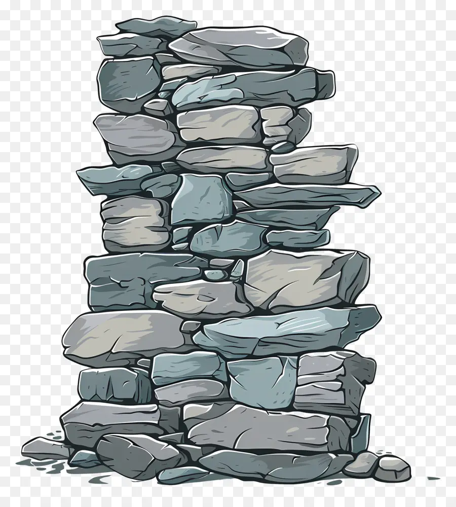 Parede De Pedra，Pilha De Pedras PNG