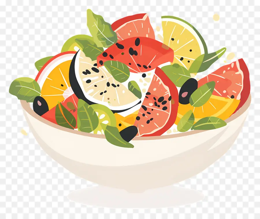 Salada De Verão，Salada De Frutas PNG