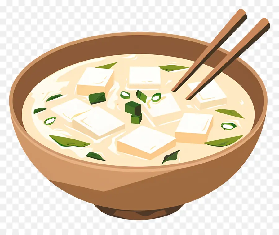 Sopa De Missô，Arroz Branco PNG