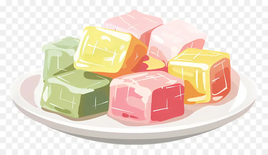 Turkish Delight，Candy PNG