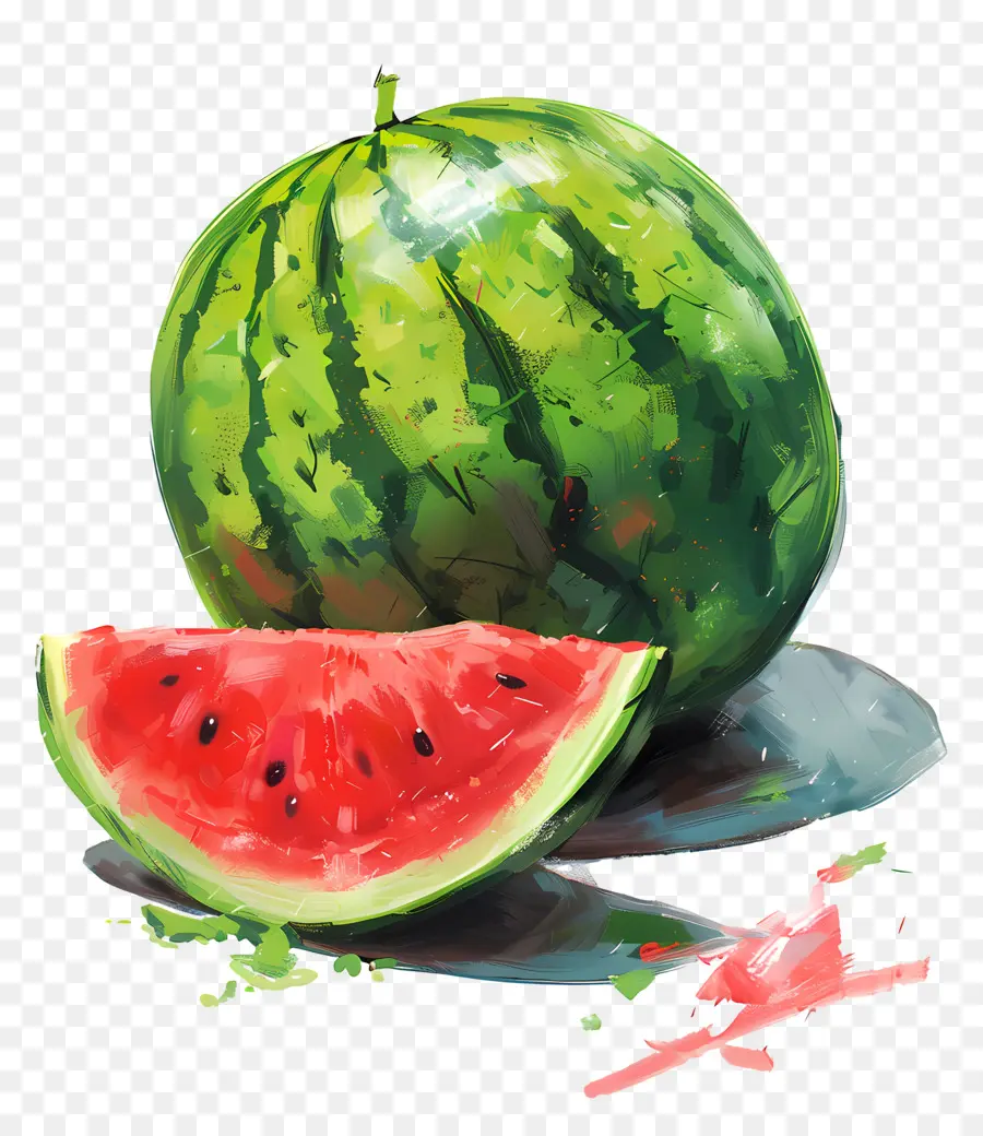 Melancia，Frutas PNG