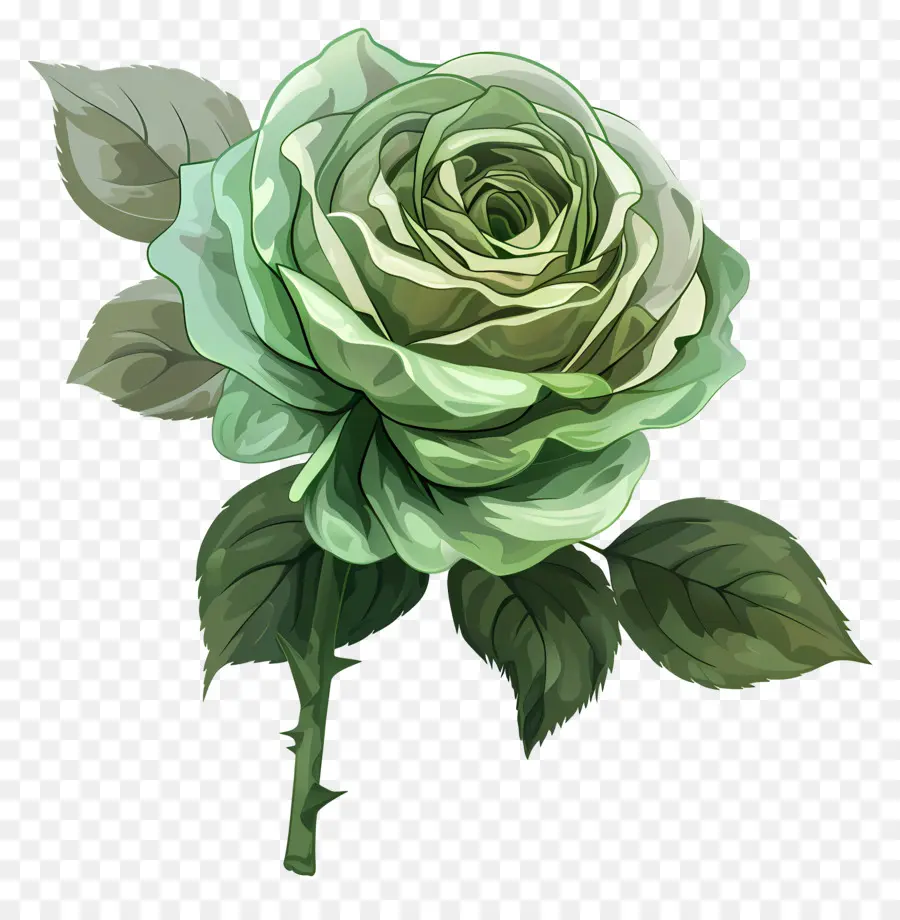 Rosa Verde，Rosa PNG