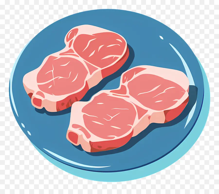 Costeletas De Porco，Bife De Carne Crua PNG