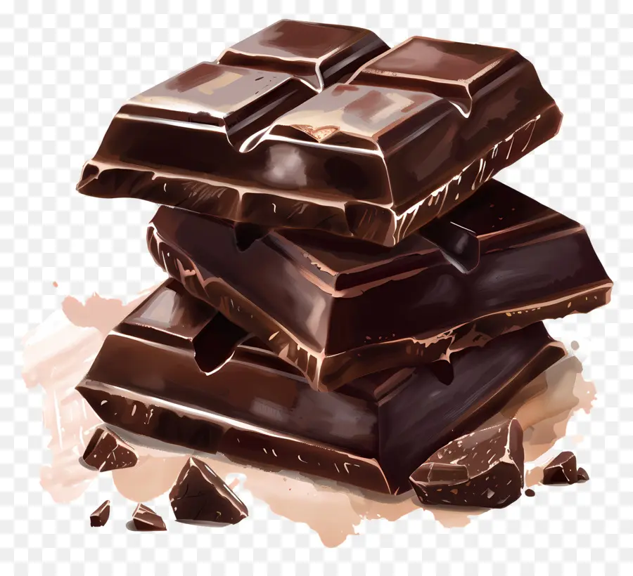 Chocolate，Barras De Chocolate PNG