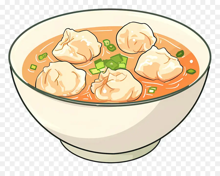 Wonton Sopa，Quente E Azedo Sopa PNG