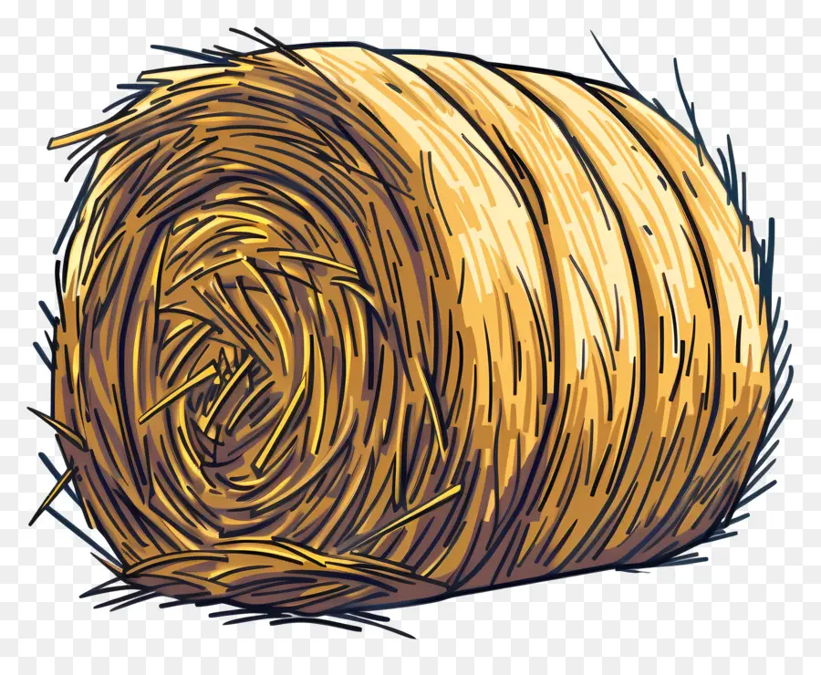 Hay Bale，Cartoon PNG