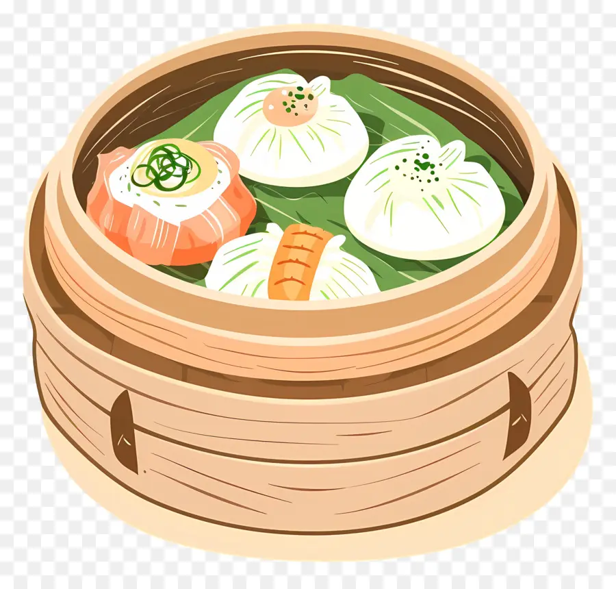 Dim Sum，Bolinhos PNG