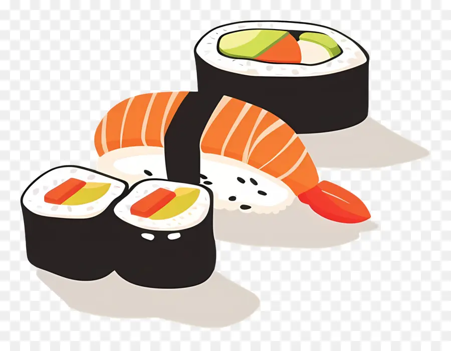 Sushi，Culinária Japonesa PNG