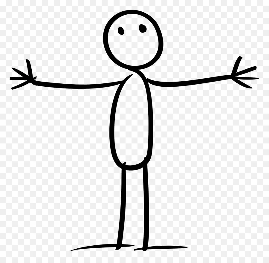 Stick Figure，Silhueta PNG