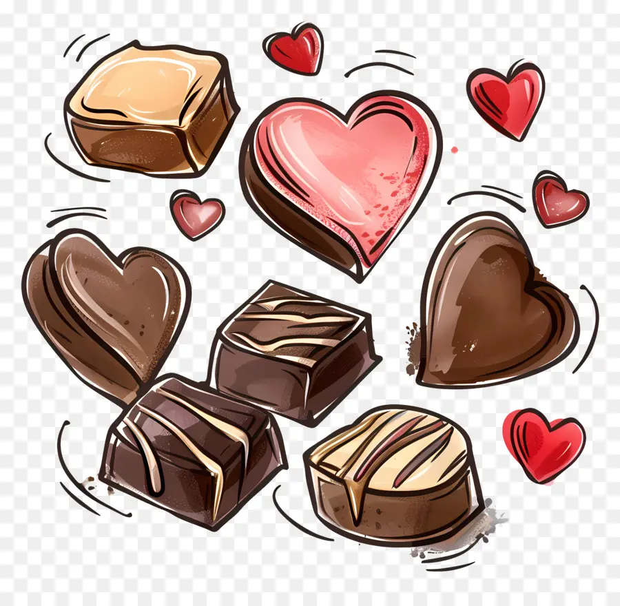 Chocolate，Dia Dos Namorados PNG