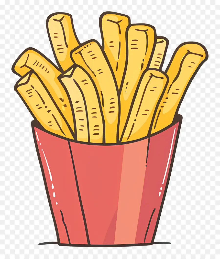 Batatas Fritas，Comida Rápida PNG