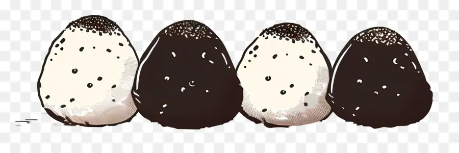 Onigiri，Cogumelos PNG