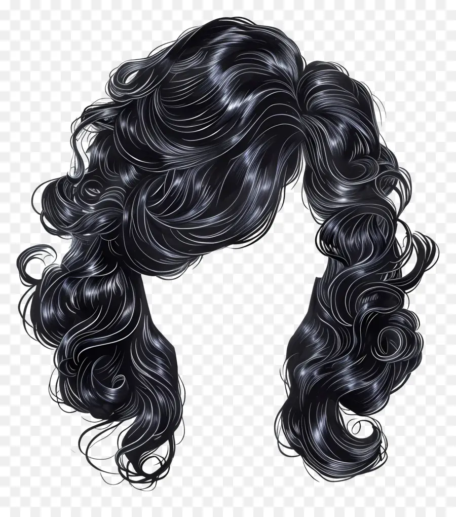 Peruca，Cabelo Cacheado PNG