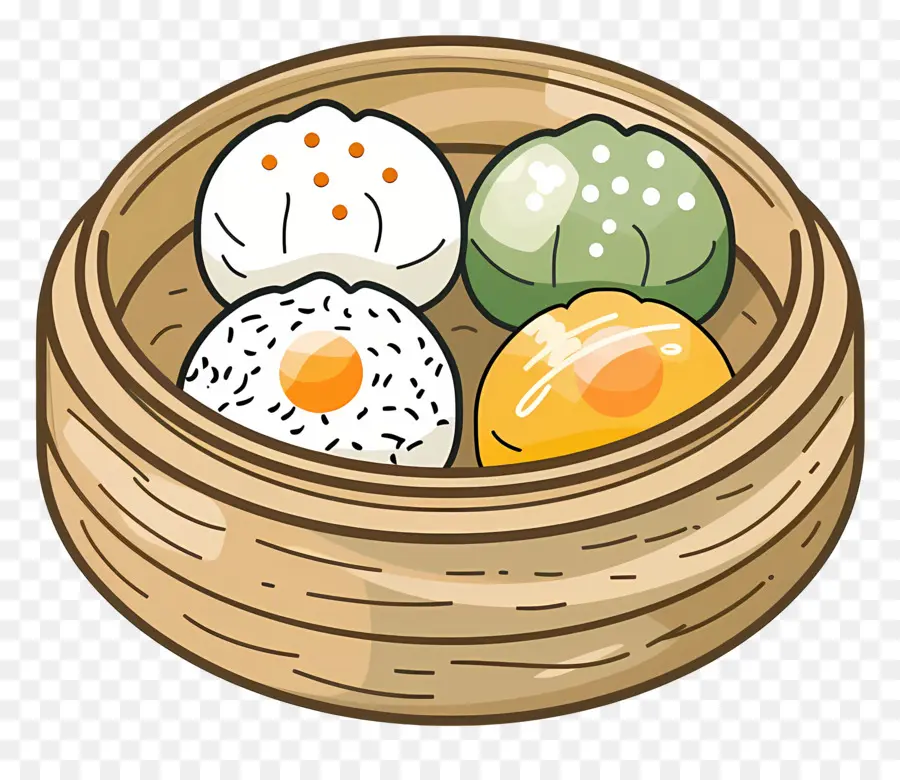 Dim Sum，A Carne De Porco Pães PNG