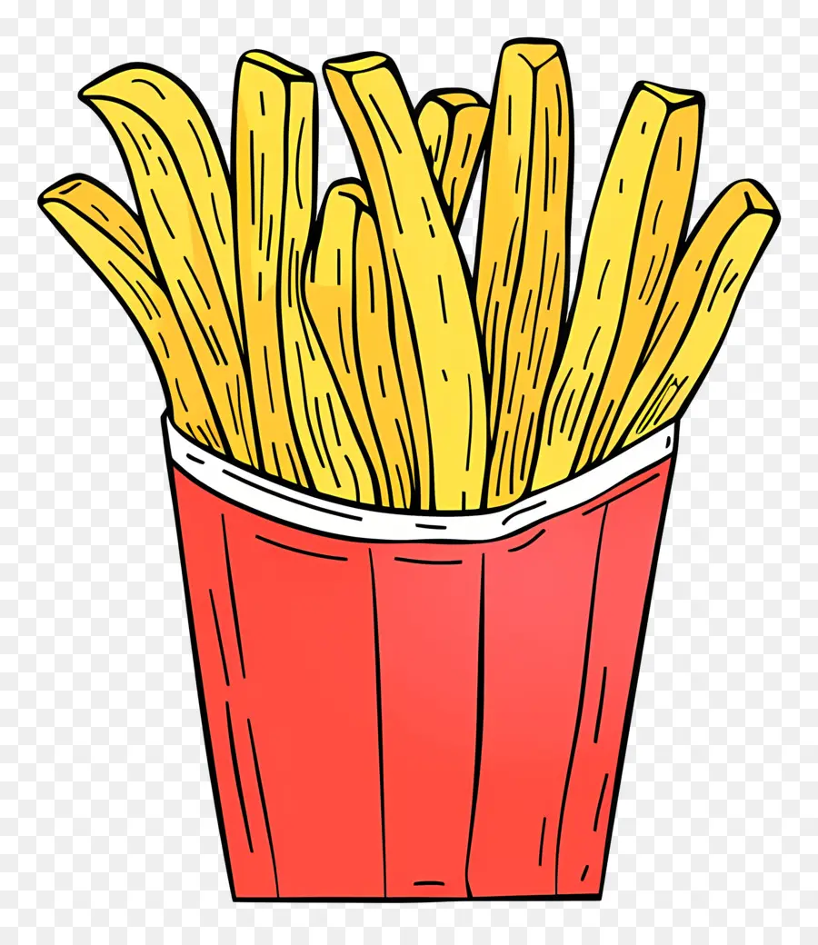 Batatas Fritas，Cartoon Batatas Fritas PNG