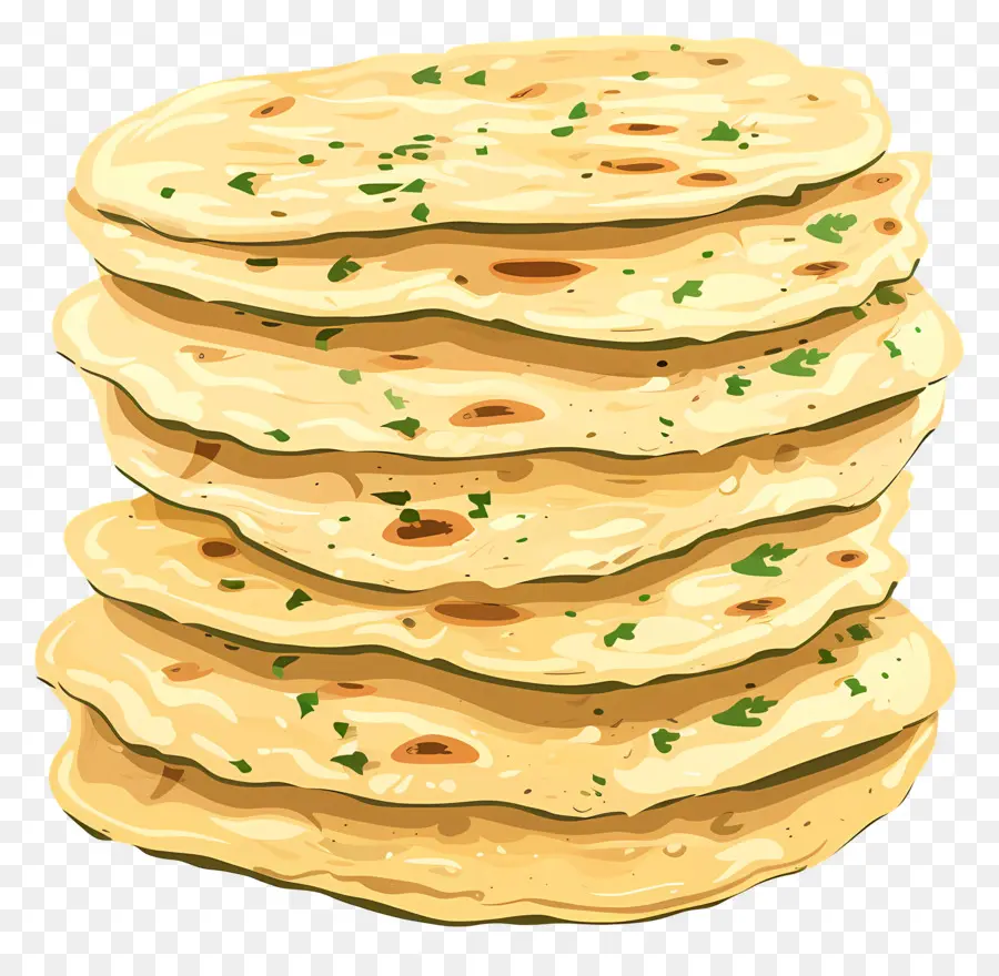 Pão Naan，Pão Sírio PNG