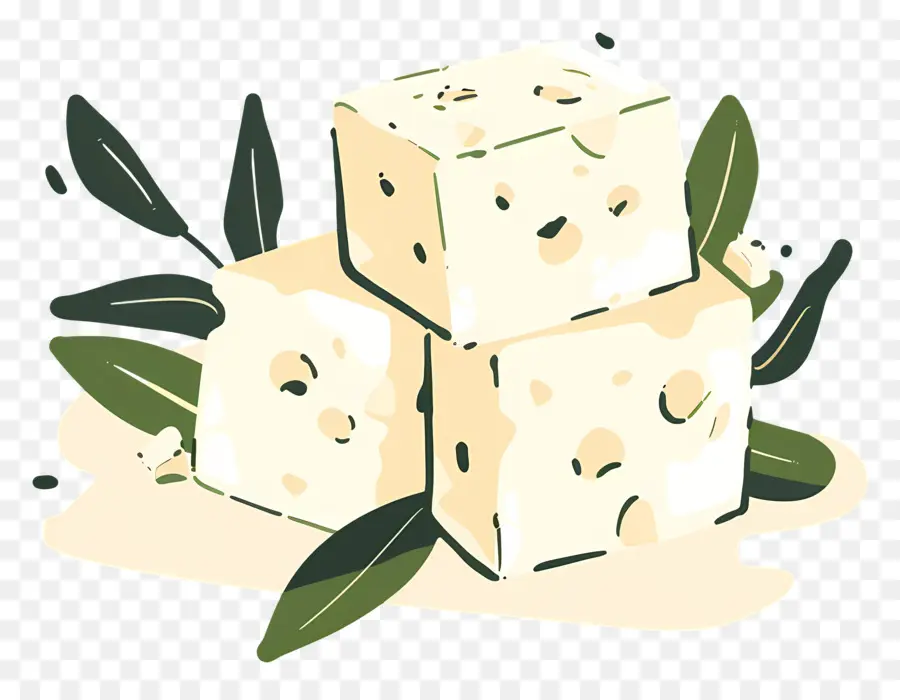 Queijo Feta，Tofu PNG