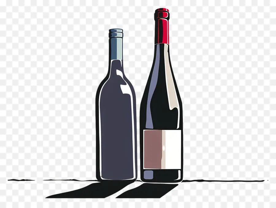 Garrafa De Vinho，Vinho Tinto PNG