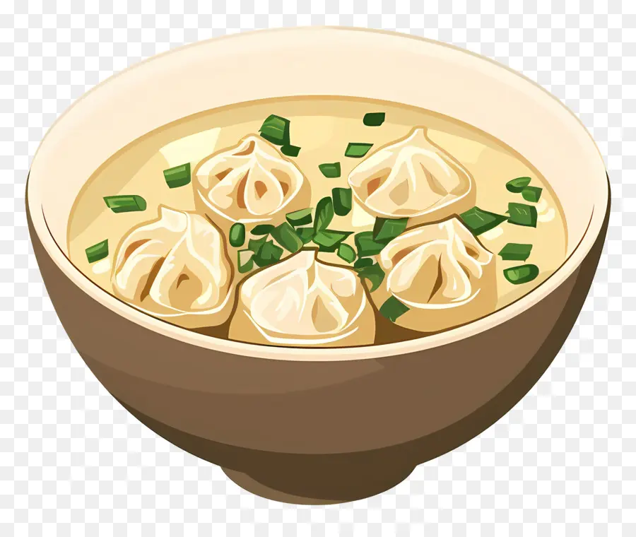 Wonton Sopa，Sopa Quente PNG