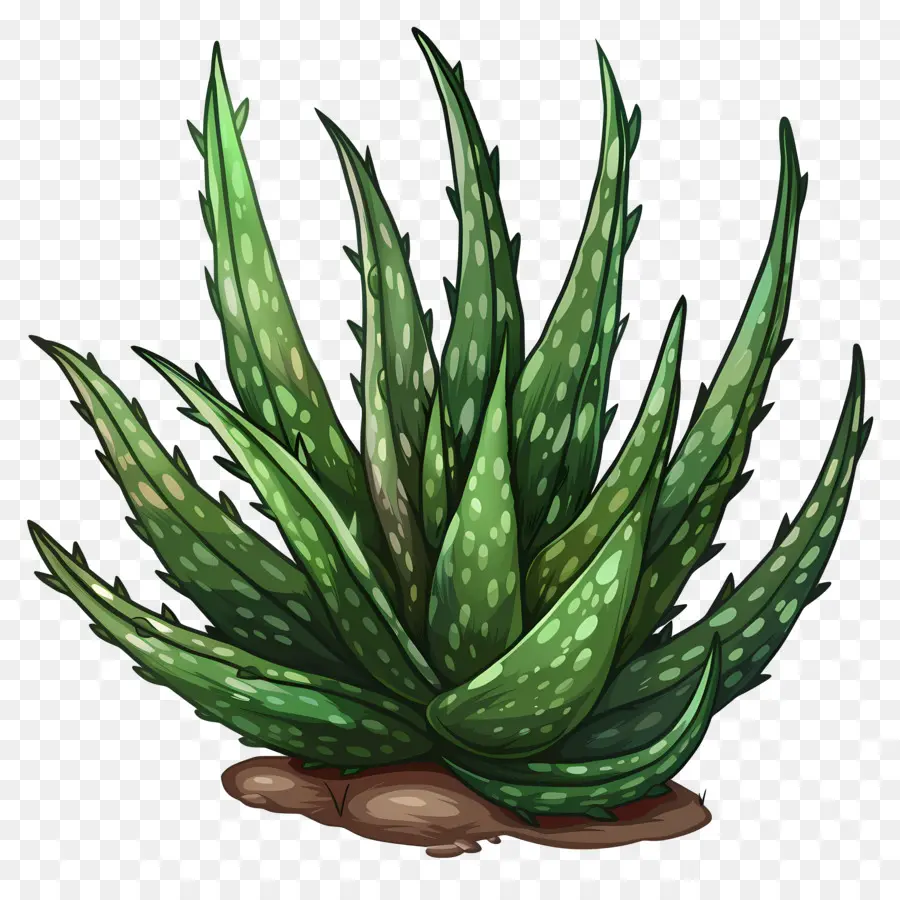 Aloe Vera，Planta PNG