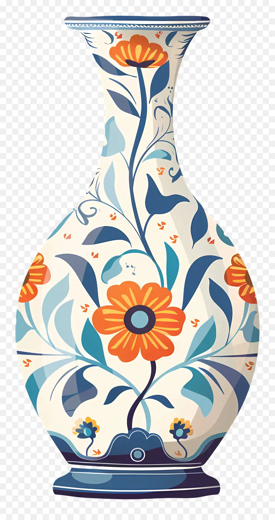 Vaso Decorativo，Floral Vaso PNG