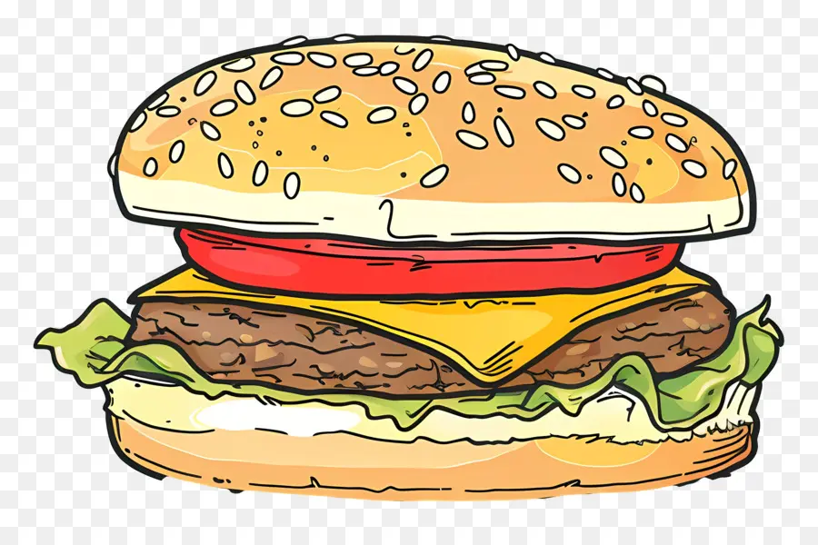 Hamburger，Sanduíche PNG