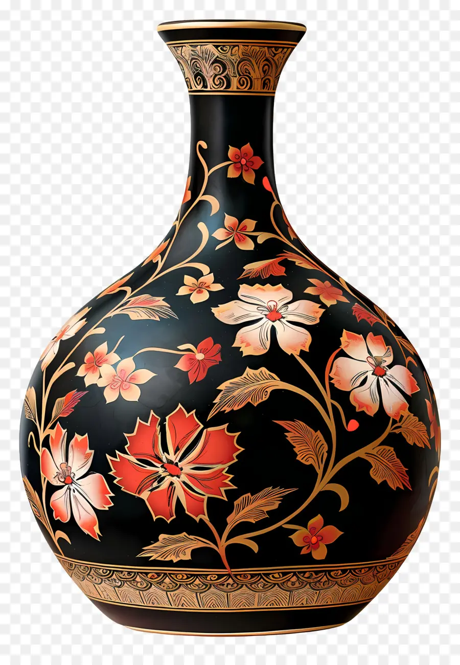 Vaso Decorativo，Negro Vaso PNG