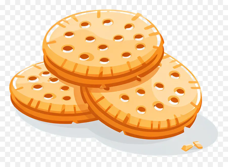 Ritz Cracker，Crackers PNG