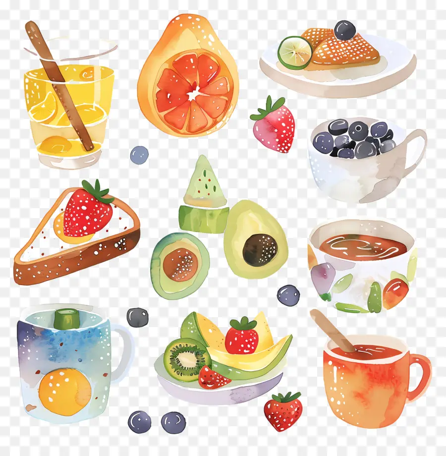 Pequeno Almoço，Fruits PNG