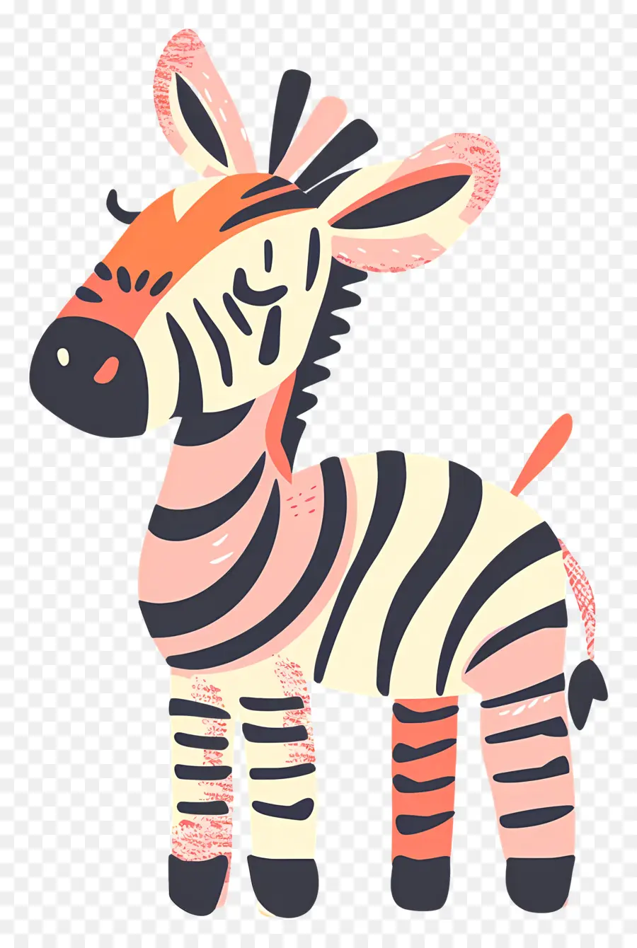 Zebra，Zebra Fofa PNG