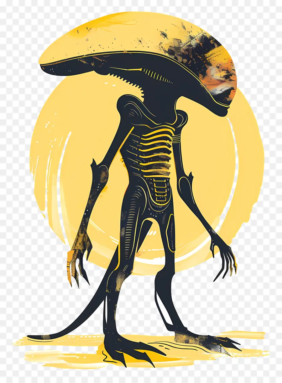 Alien，Criatura Alienígena PNG