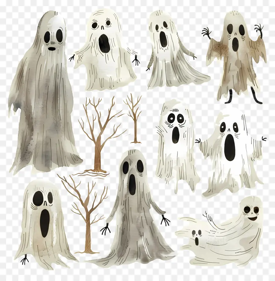 Fantasmas，Ghost PNG