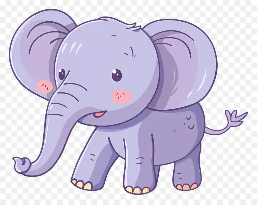 Elefante，Elefante Azul PNG