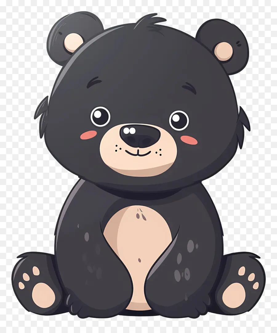 Desenho Animado Do Urso，Urso Preto De Muitos PNG