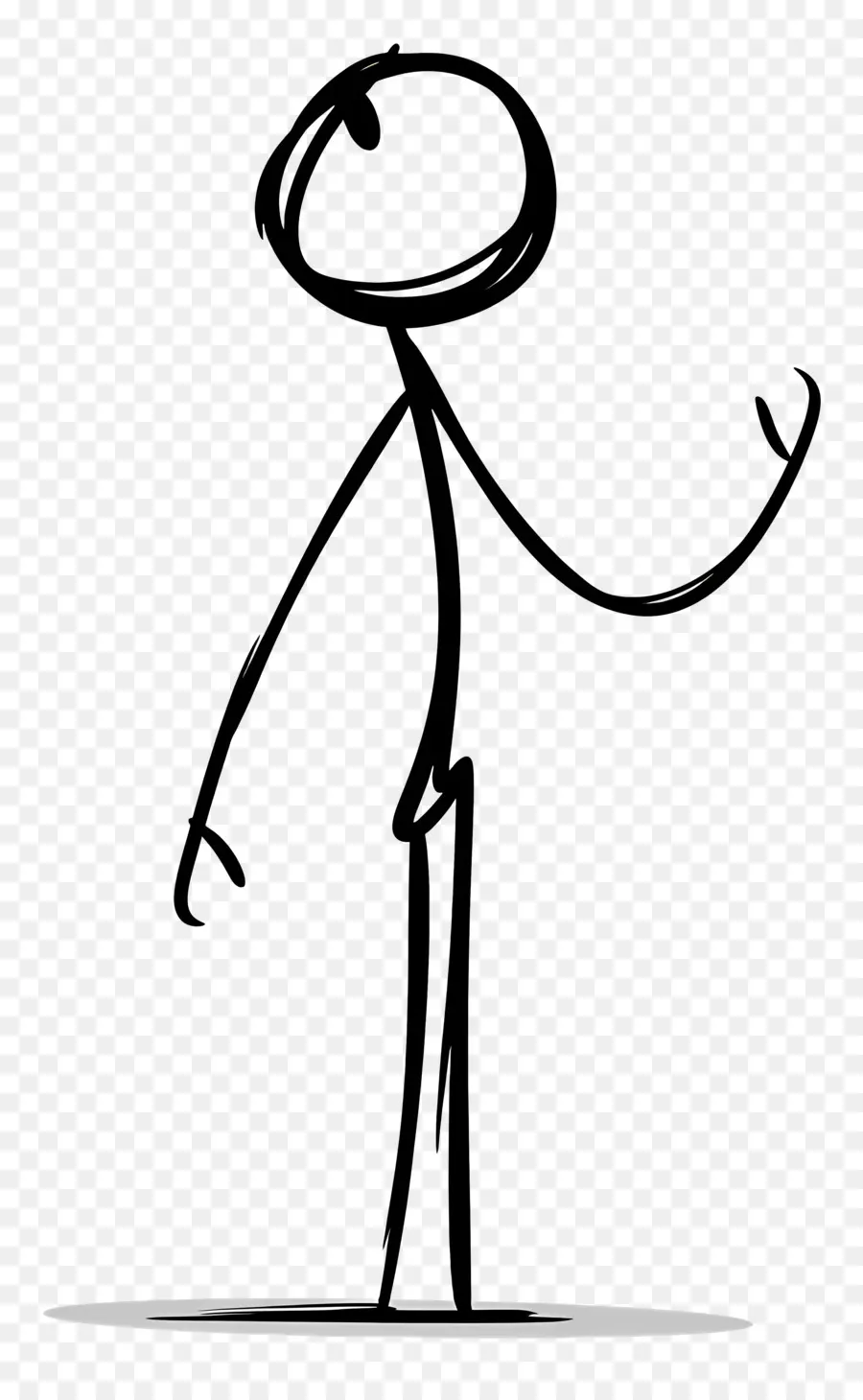 Stick Figure，Silhueta PNG