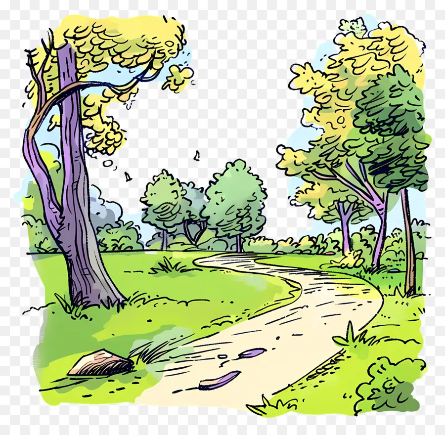 Parque Caminho，Floresta PNG