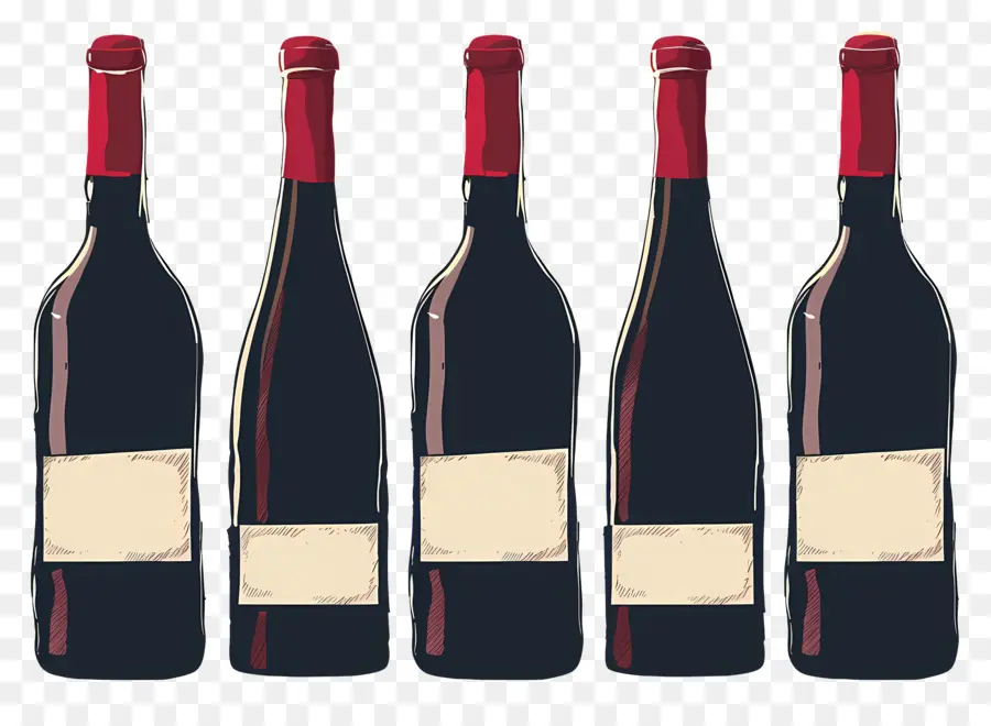 Garrafa De Vinho，Vinho Tinto PNG